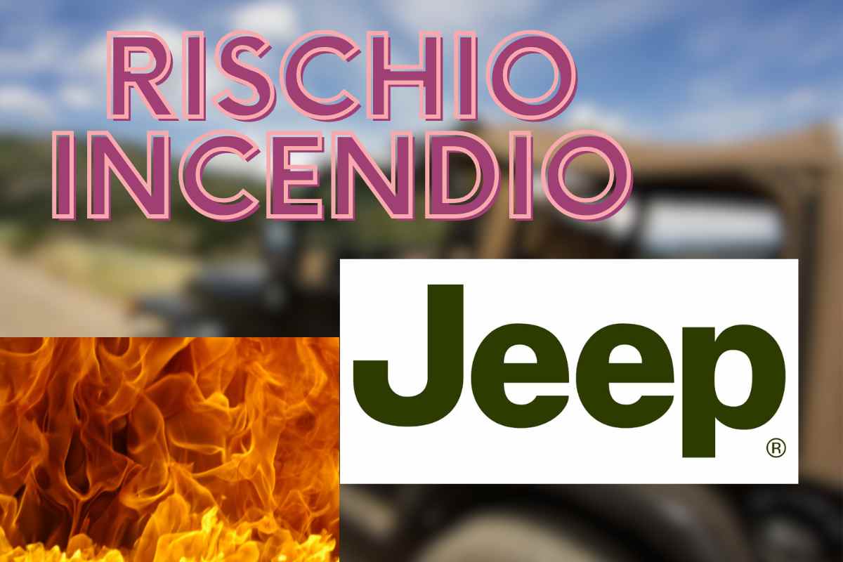 Dramma Jeep rischio incendio