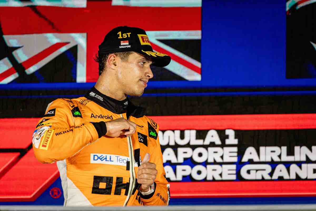 Lando Norris commento sanzione