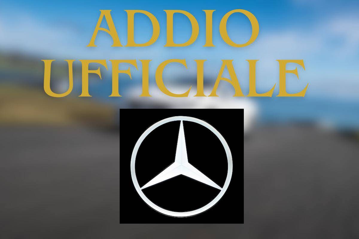 Addio Mercedes