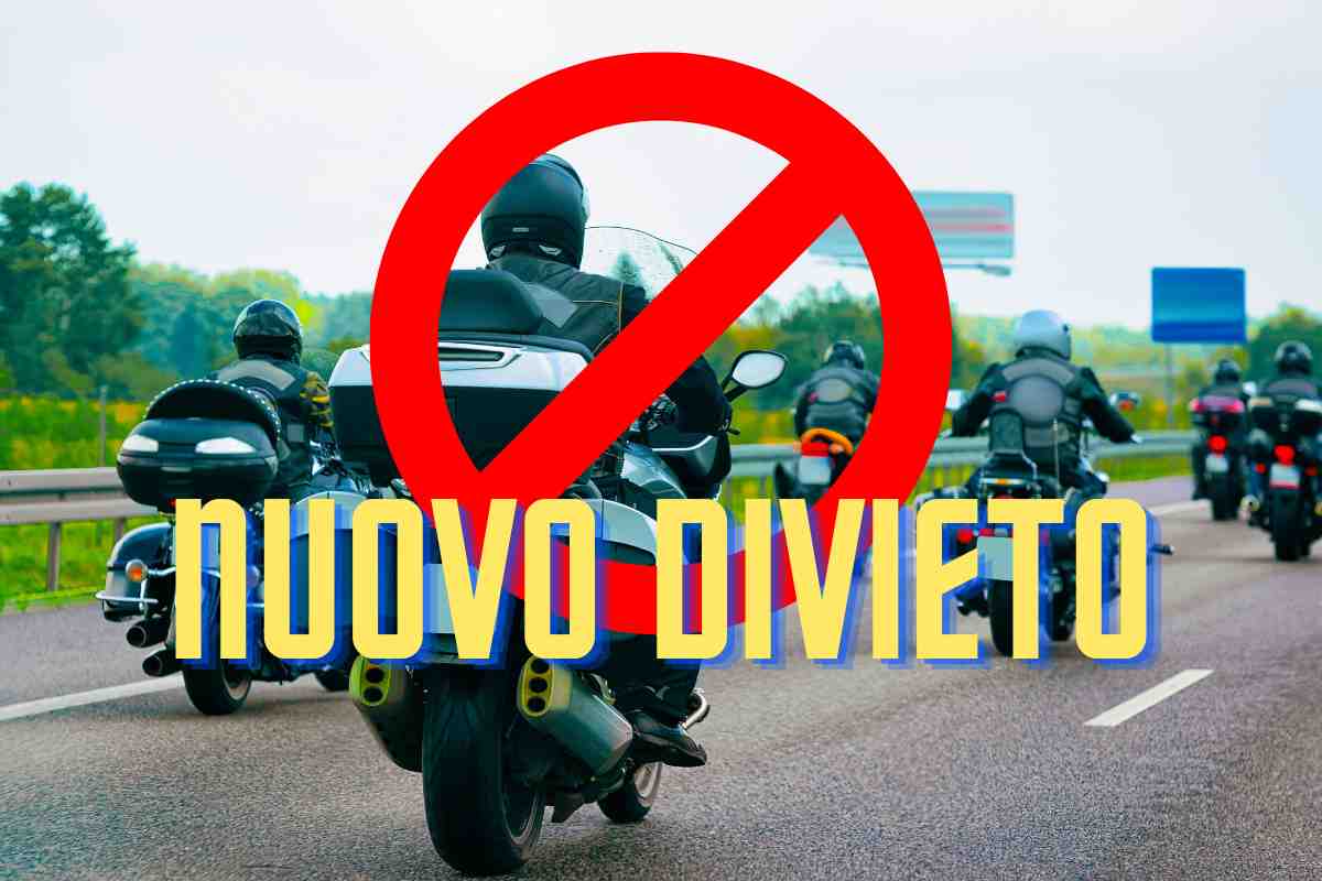 Auto moto panico nuovo divieto