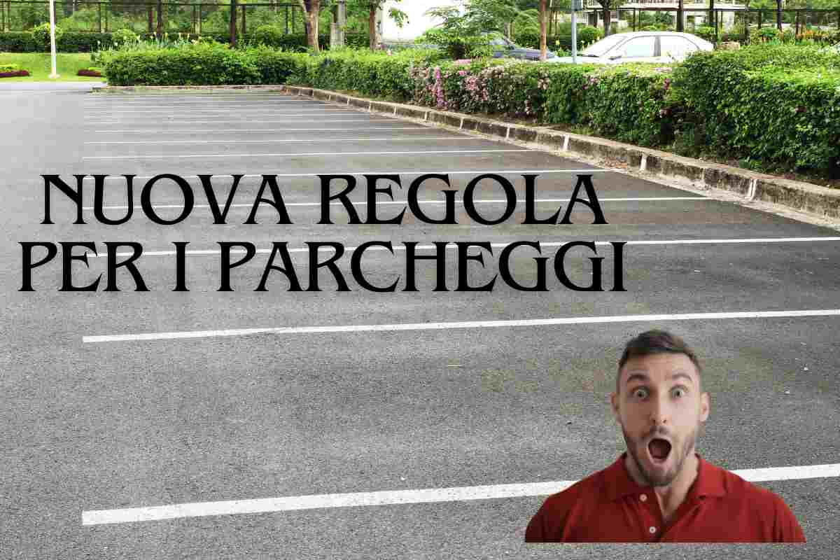 Parcheggi auto: nuova regola