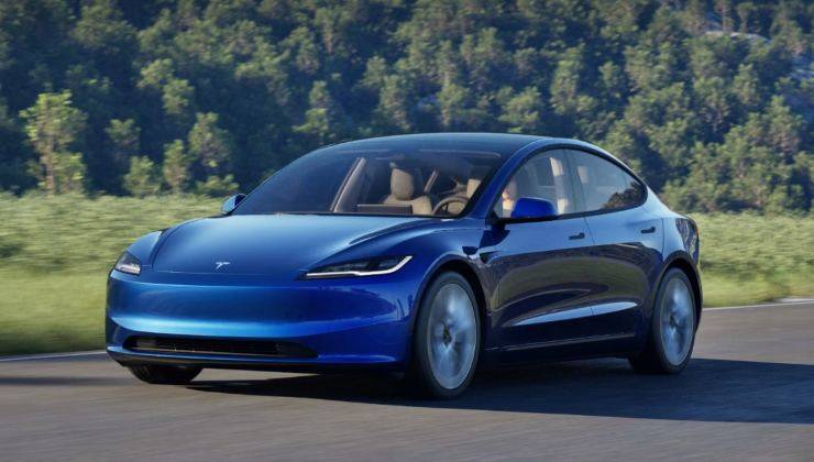 Sbarca in Italia la Tesla Model 3 Long Range