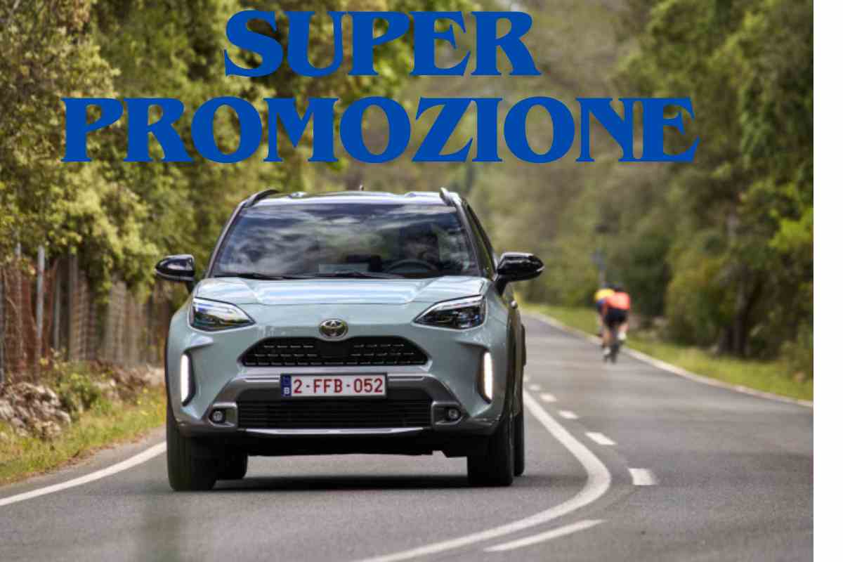 Nuova Toyota Yaris Cross promozione