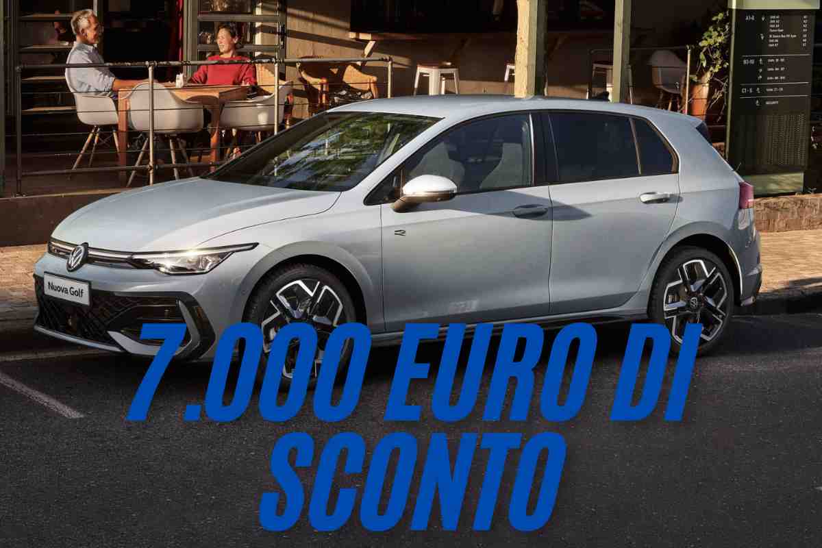 Golf, 7.000 euro di sconto