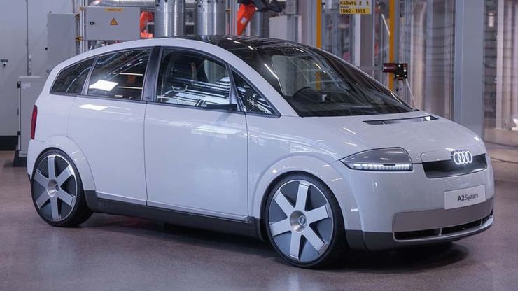 Audi A2 elettrica nuova auto