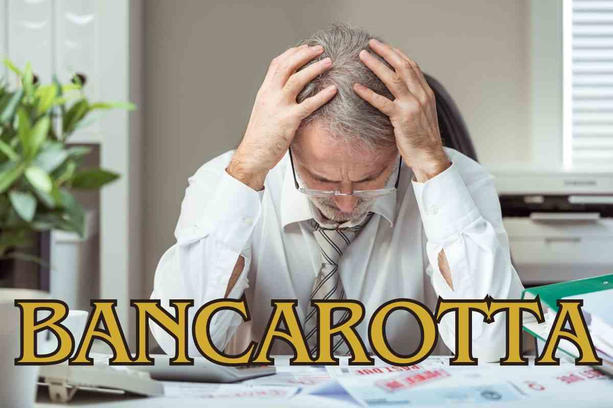 Bancarotta per una grande azienda