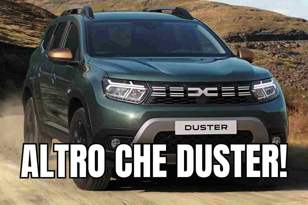 dacia nuovo modello oscura duster