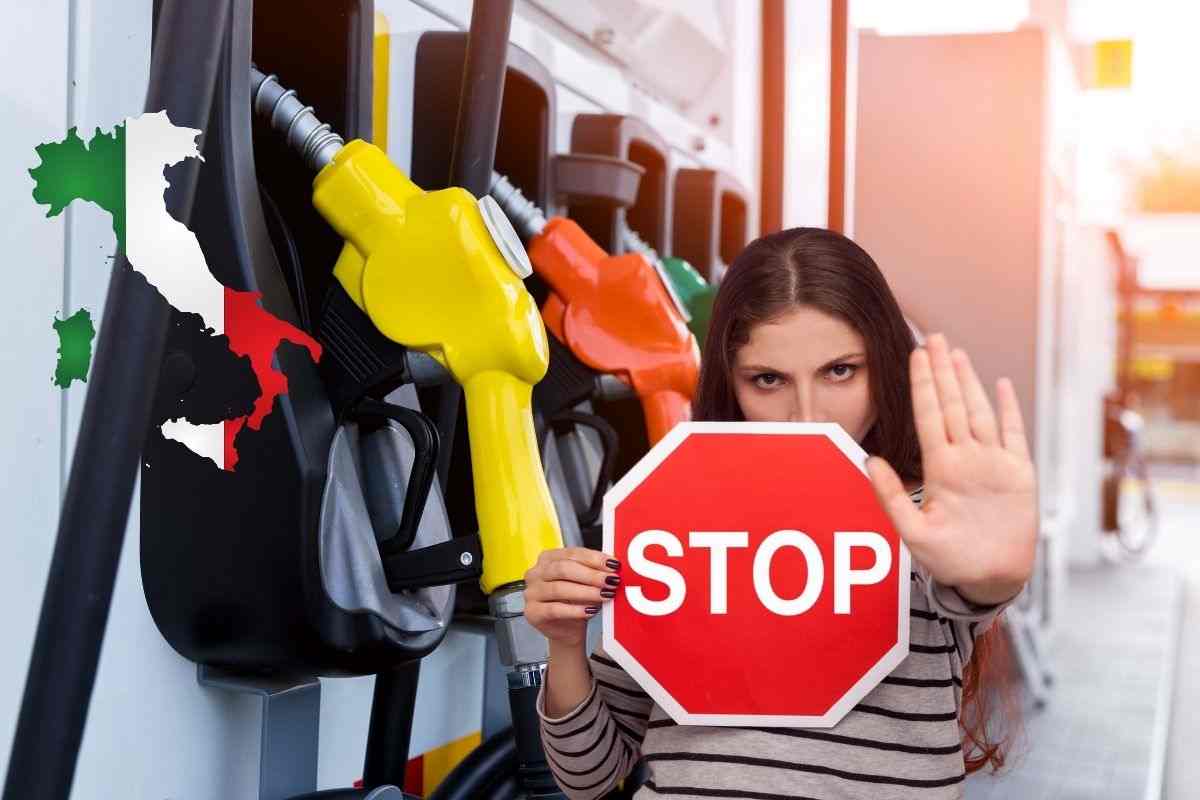 Duro stop in Italia per diesel e benzina