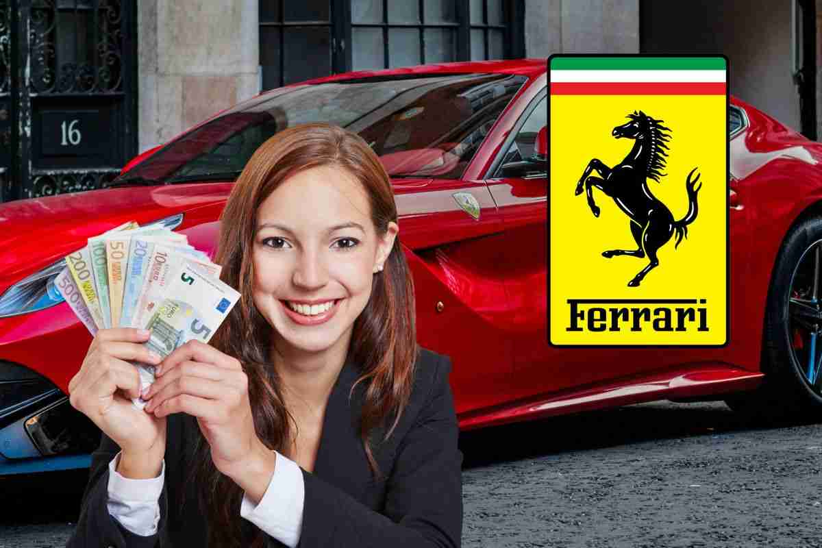 Pazzesco modello di "Ferrari"