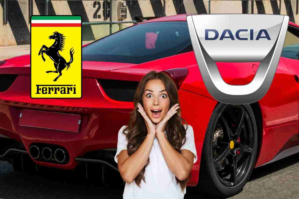 Ferrari ora al prezzo di una Dacia