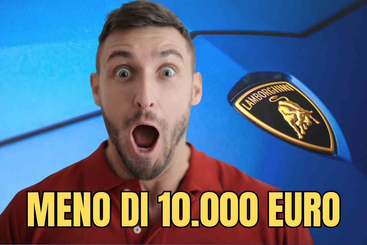 lamborghini meno di 10.000 euro