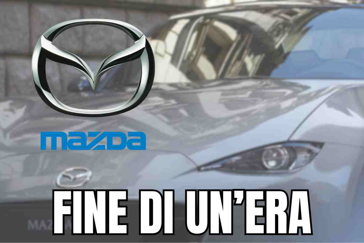 mazda fine di un'era