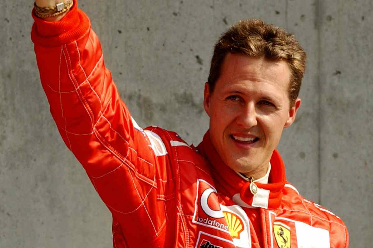 Michael Schumacher fa commuovere i tifosi