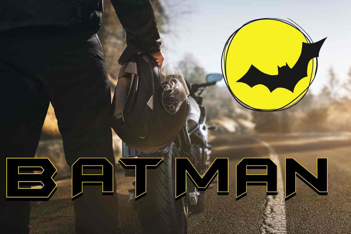 Ecco la moto di Batman