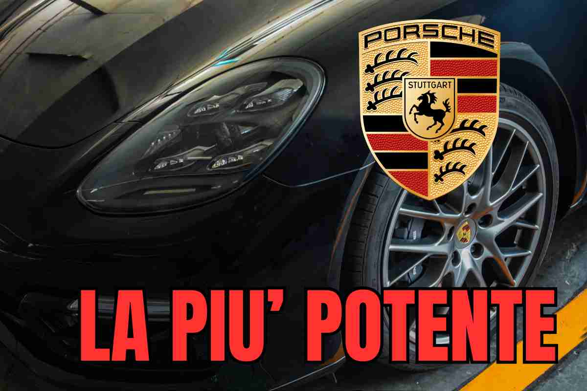 porsche più potente