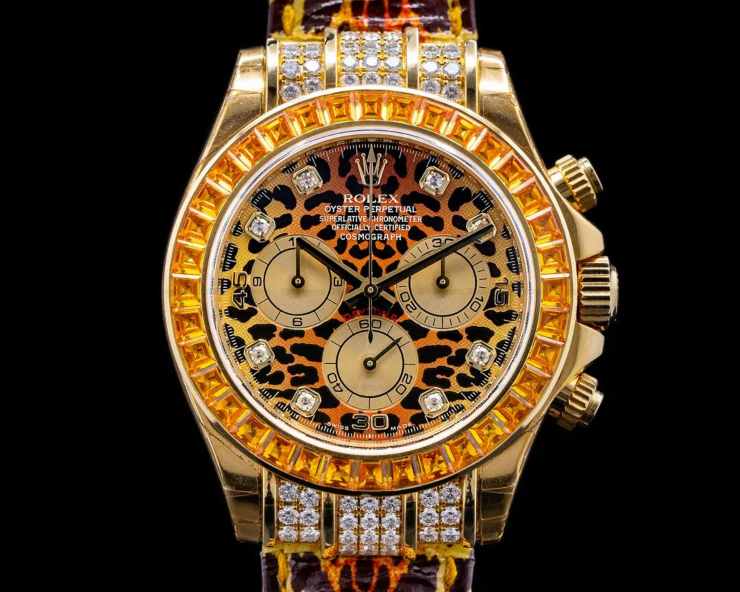 Rolex Daytona Leopard di Elettra Lamborghini