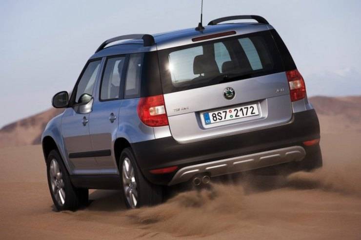 Skoda Yeti la macchina del Bauscia