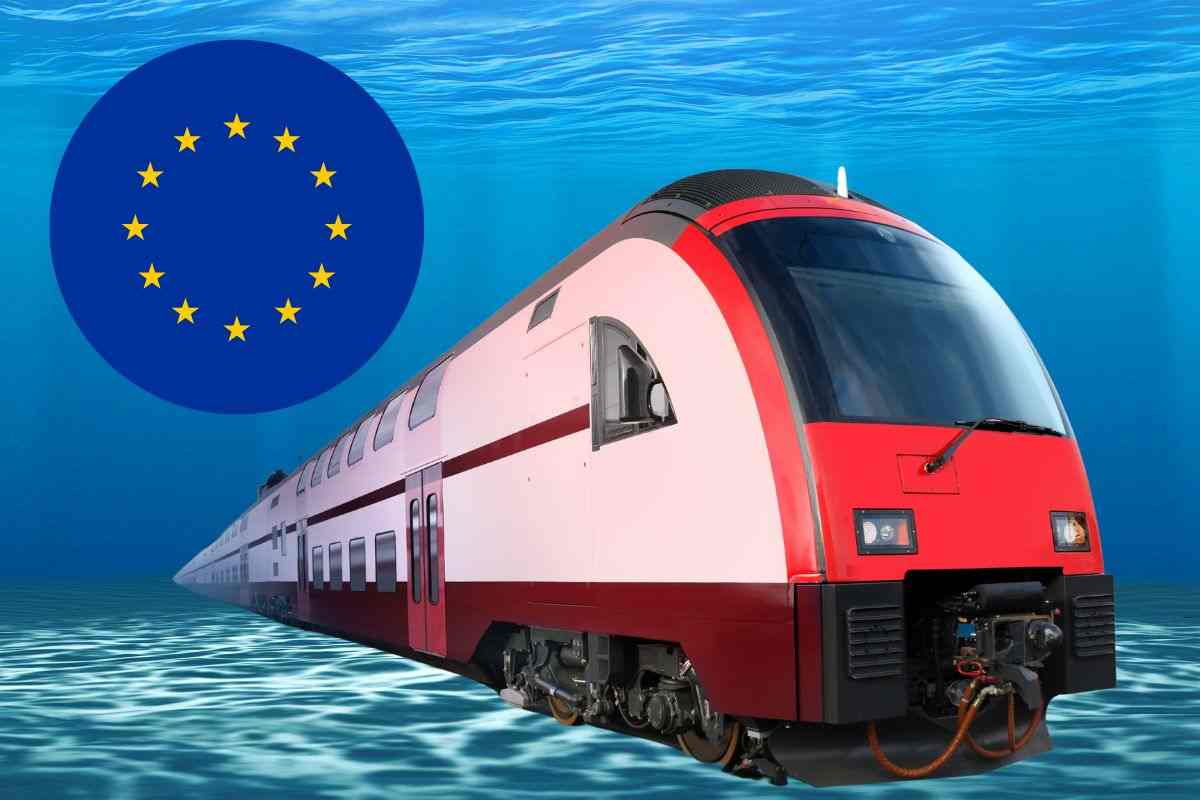 Il treno sottomarino che collega Europa e Continenti