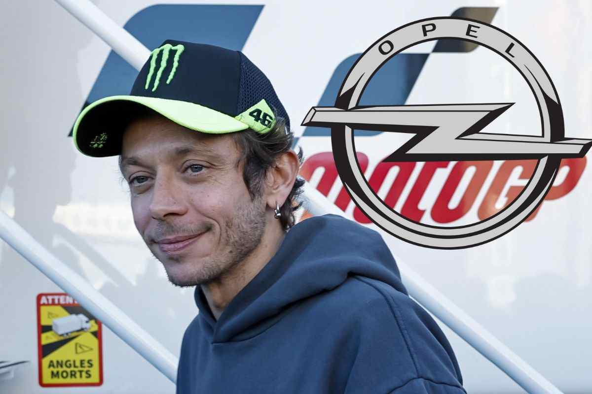 Valentino Rossi si lega a Opel