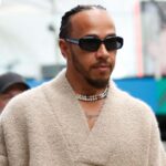 Primo piano di Lewis Hamilton