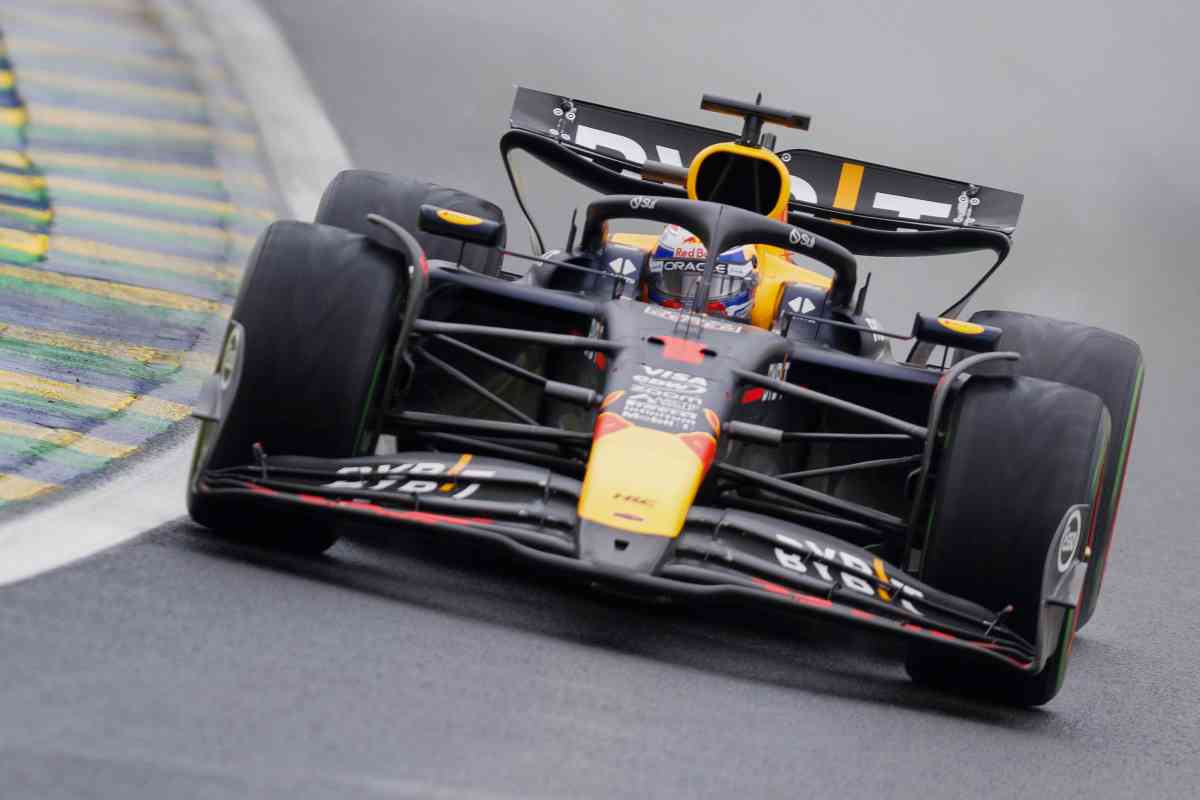 Max Verstappen sulla Red Bull