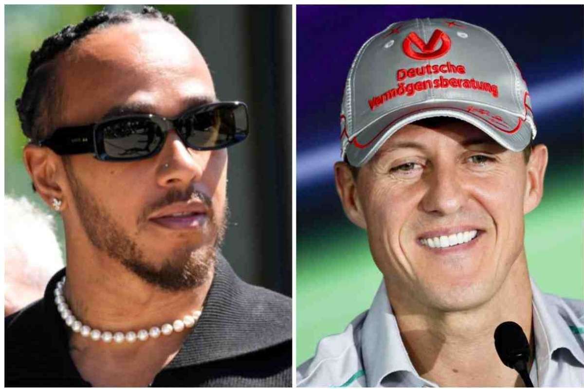 Michael Schumacher Lewis Hamilton