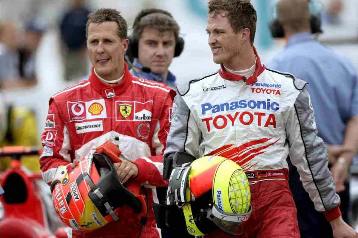 Michael e Ralf Schumacher in F1