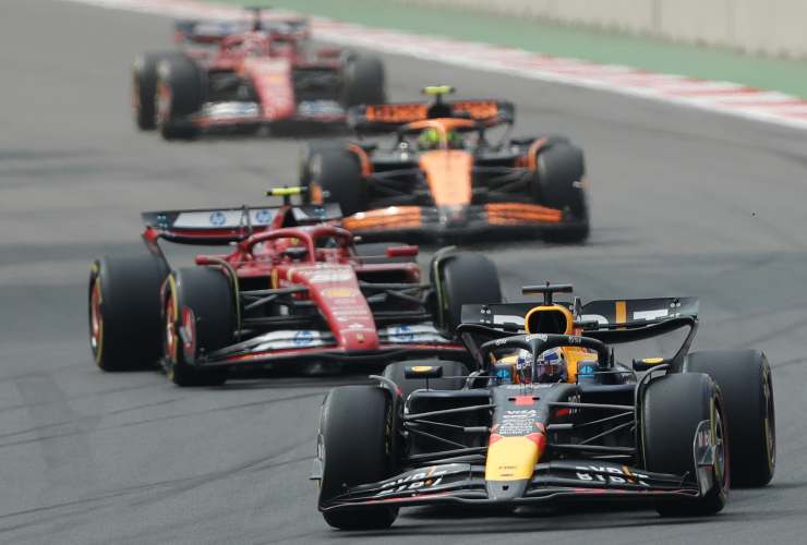 Verstappen - Sainz - Norris - Leclerc