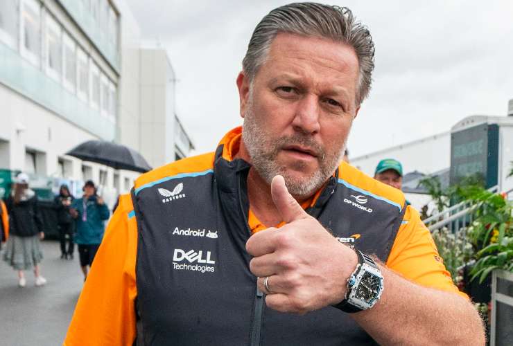 Zak Brown della McLaren è il Team Principal più ricco