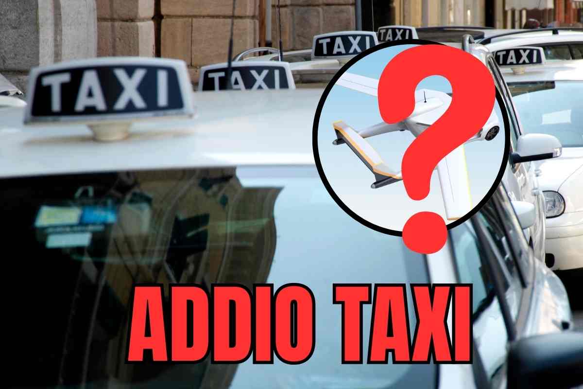 addio taxi volante