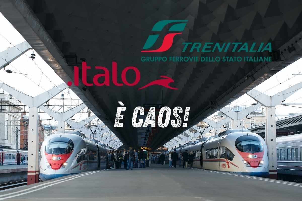 caos trenitalia e italo