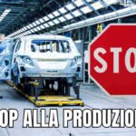 stop alla produzione