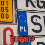 la targa polacca è legale?