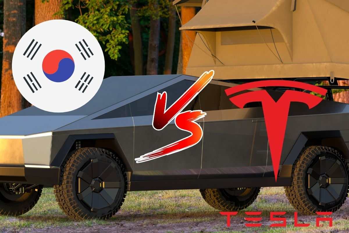 Tesla Cybertruck Corea