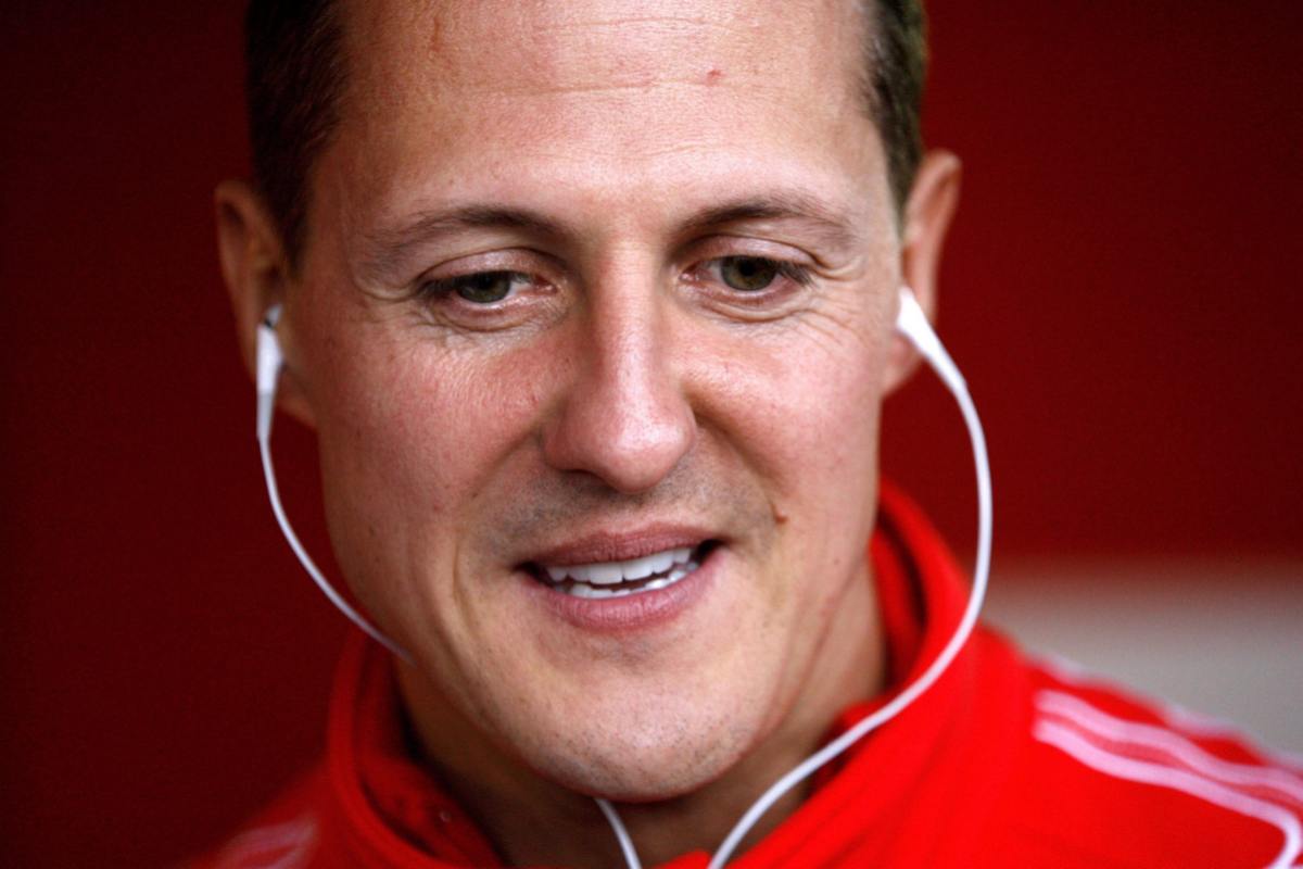 Michael Schumacher primo piano