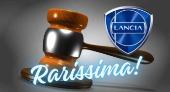 Restauro perfetto per la più rara delle Lancia: come una Delta Integrale ma coupé, all’asta si stanno già svenando
