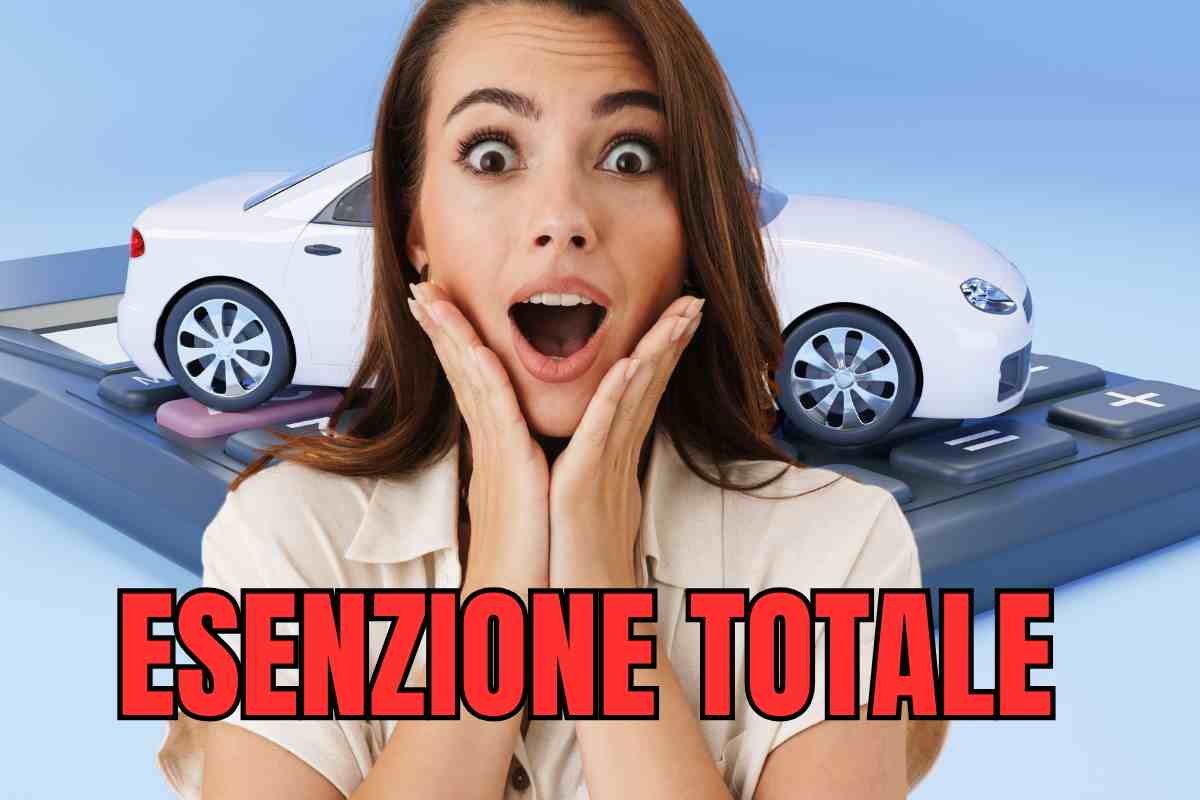 bollo auto esenzione