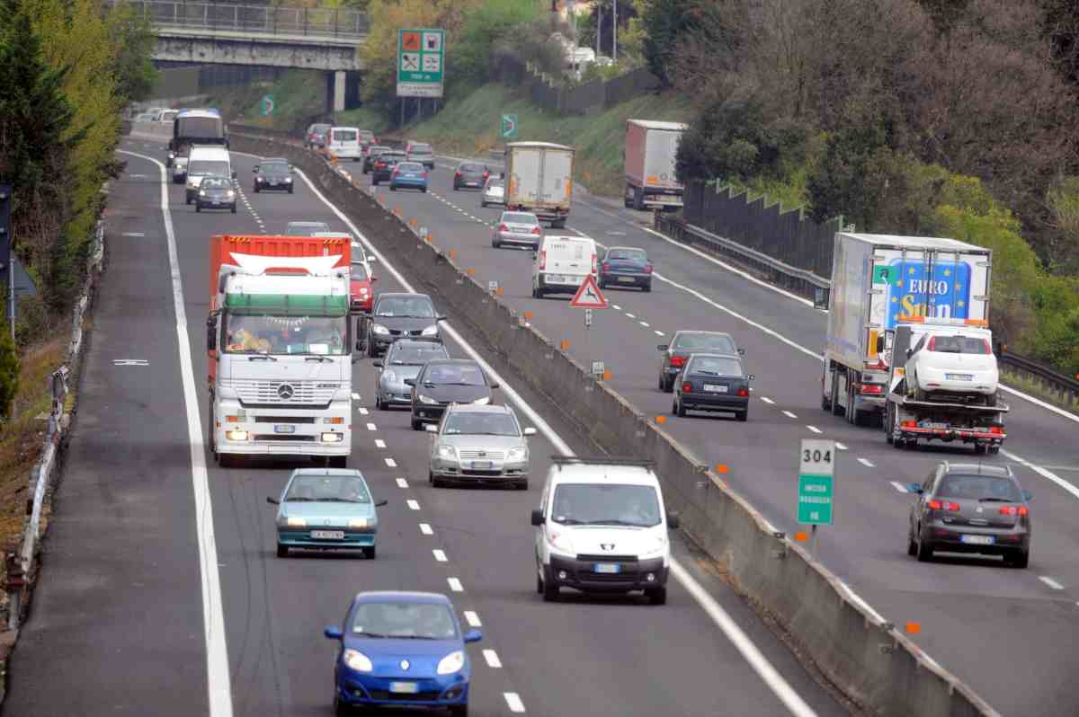 Traffico autostrada