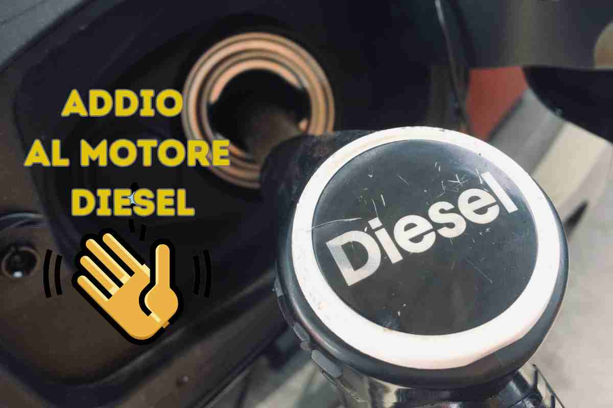 Addio motore diesel