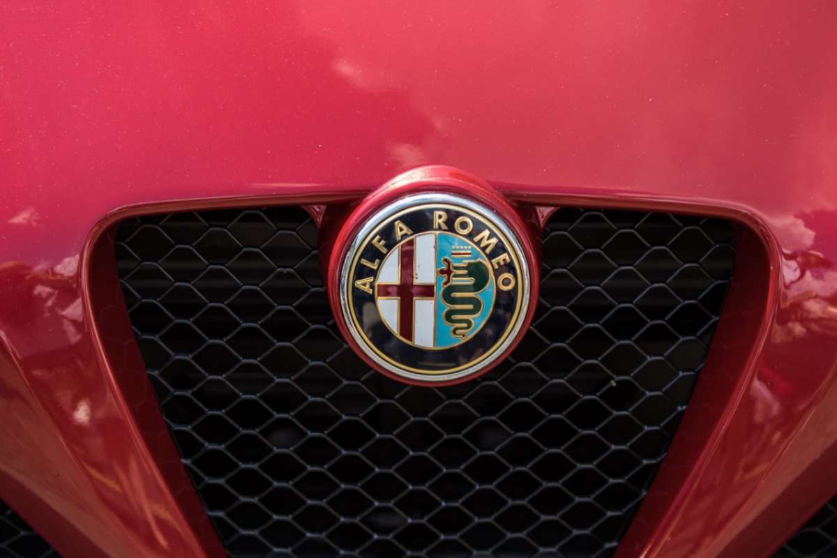 Il logo dell'Alfa Romeo