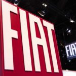 Il marchio Fiat in esposizione