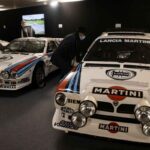 Due Lancia Delta Integrale in esposizione