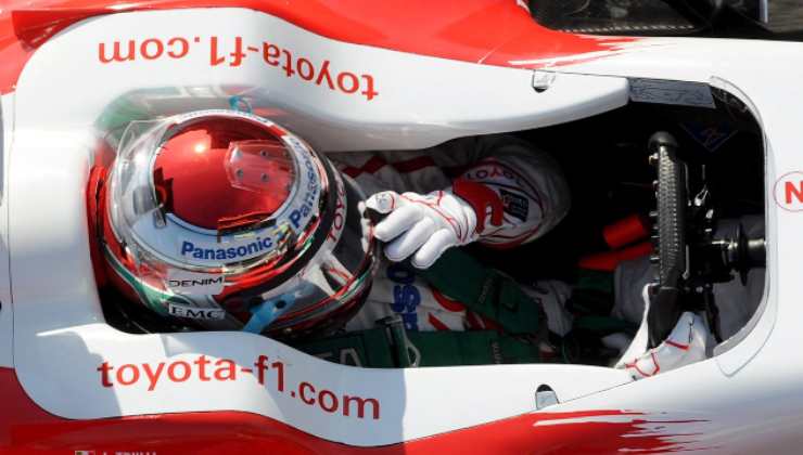 La Toyota Formula 1 di Jarno Trulli nel 2009