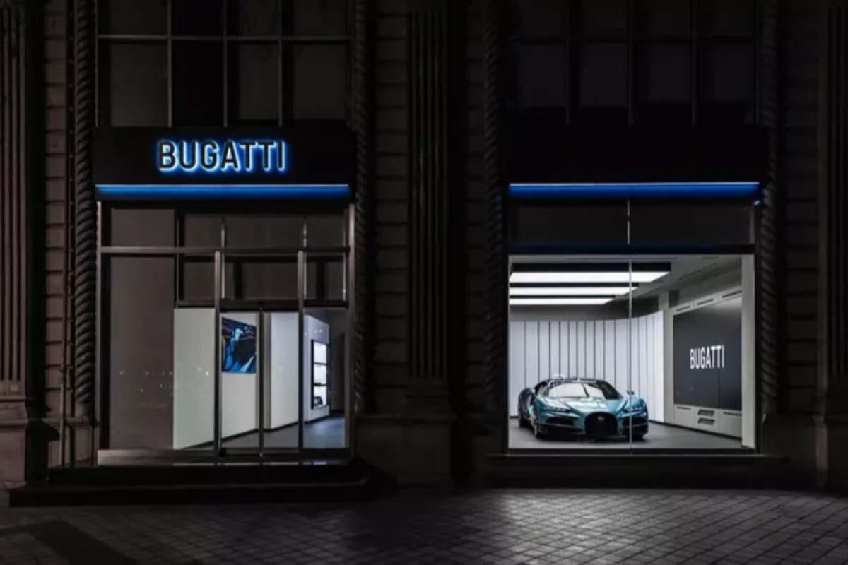 Lo store Bugatti a Baku