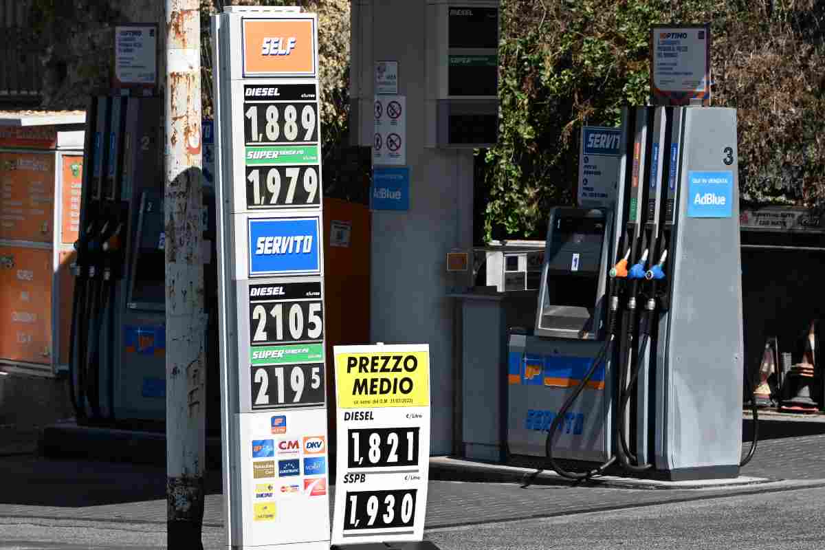 prezzo diesel benzina 