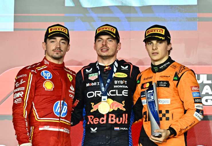 Verstappen Leclerc Piastri