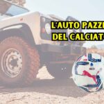 auto del calciatore