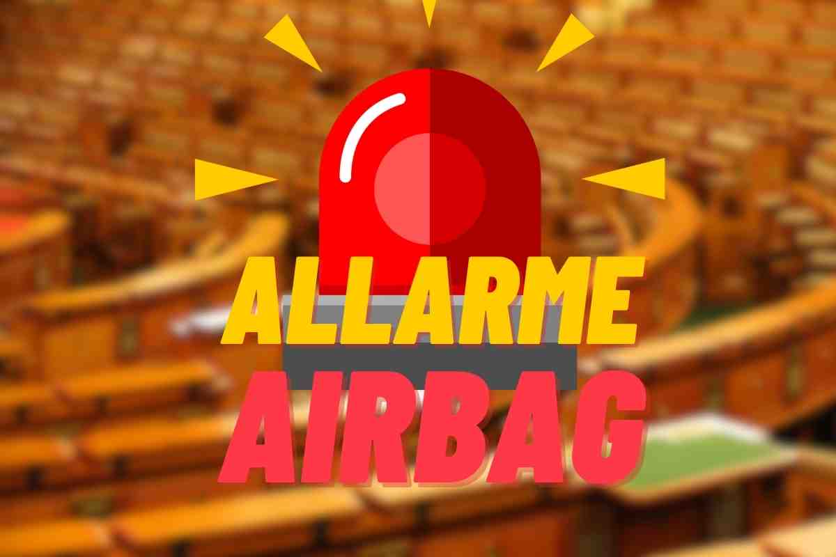 Allarme airbag