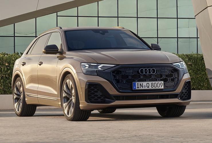 Audi Q8 chiude Bruxelles