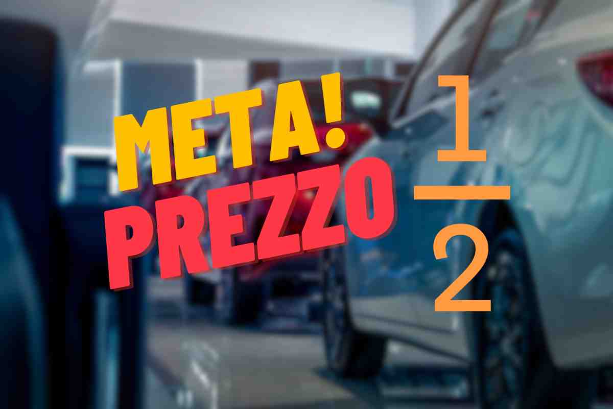 Auto a metà prezzo